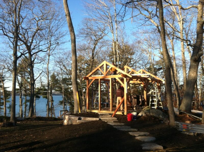 Mere Point Hot Tub Pavilion