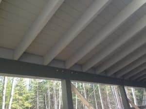 Timber Frame Porch Ceiling