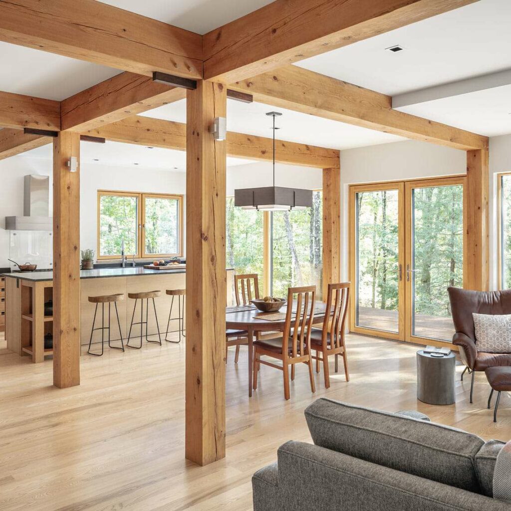 Blackwood House - Benjamin and Co | Timber Frames and Custom Homes ...